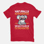 Koala Selectively Extroverted-Womens-Fitted-Tee-NemiMakeit