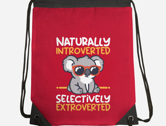 Koala Selectively Extroverted