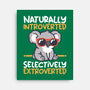 Koala Selectively Extroverted-None-Stretched-Canvas-NemiMakeit