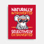 Koala Selectively Extroverted-None-Stretched-Canvas-NemiMakeit