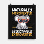 Koala Selectively Extroverted-None-Matte-Poster-NemiMakeit