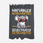 Koala Selectively Extroverted-None-Polyester-Shower Curtain-NemiMakeit