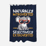 Koala Selectively Extroverted-None-Polyester-Shower Curtain-NemiMakeit