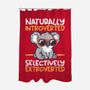 Koala Selectively Extroverted-None-Polyester-Shower Curtain-NemiMakeit