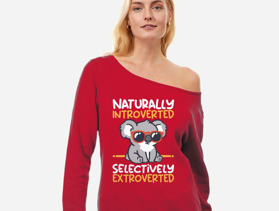 Koala Selectively Extroverted