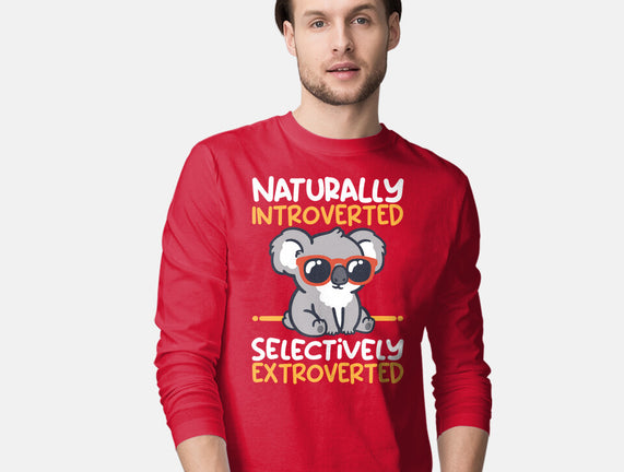 Koala Selectively Extroverted
