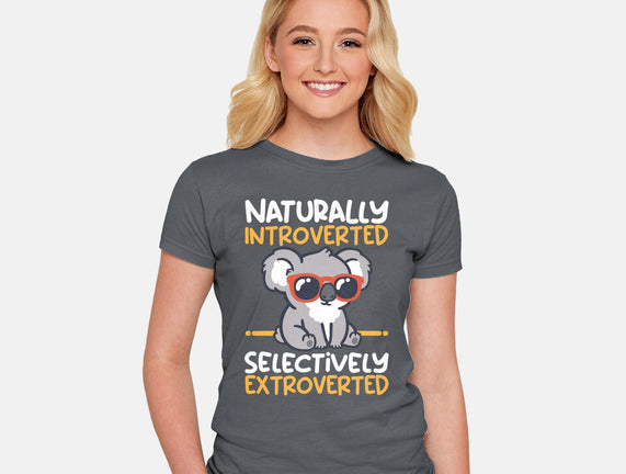 Koala Selectively Extroverted