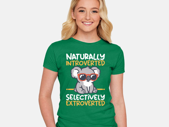 Koala Selectively Extroverted