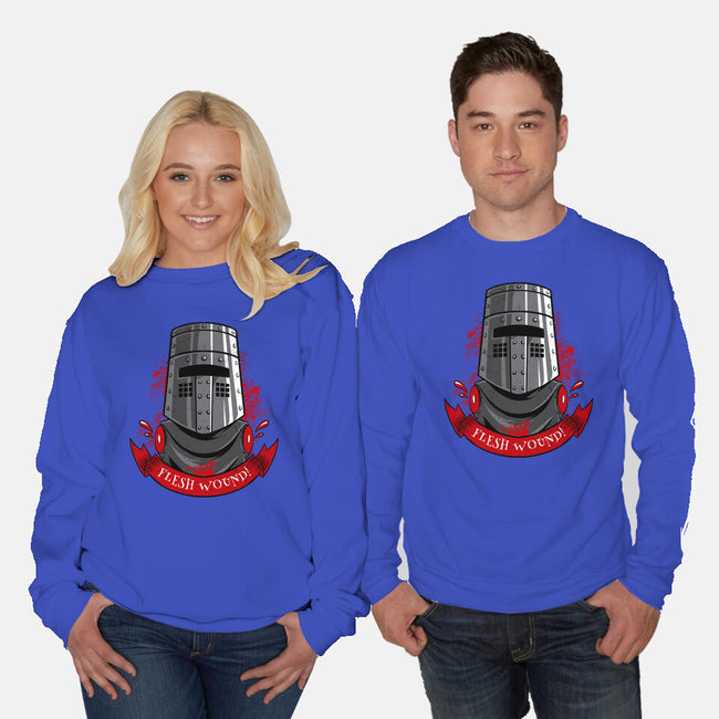 No Arms Squad-Unisex-Crew Neck-Sweatshirt-spoilerinc