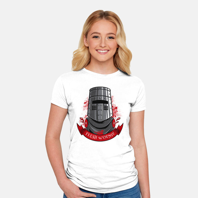 No Arms Squad-Womens-Fitted-Tee-spoilerinc