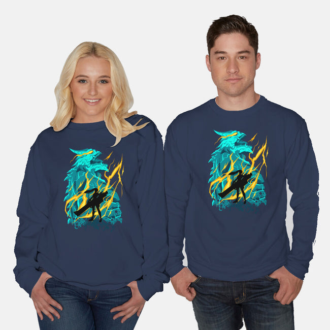 Monster Reborn-Unisex-Crew Neck-Sweatshirt-spoilerinc