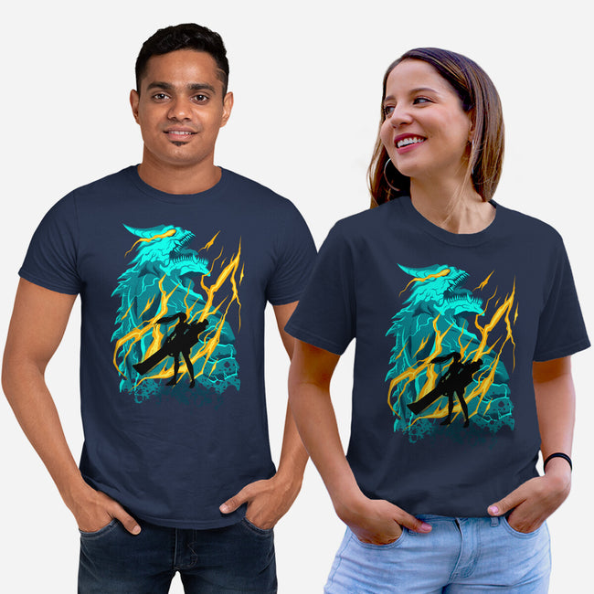 Monster Reborn-Unisex-Basic-Tee-spoilerinc