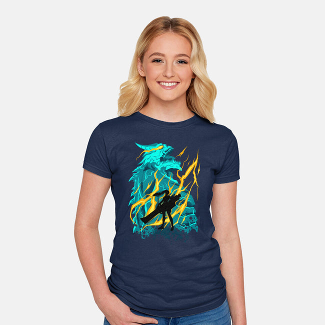 Monster Reborn-Womens-Fitted-Tee-spoilerinc