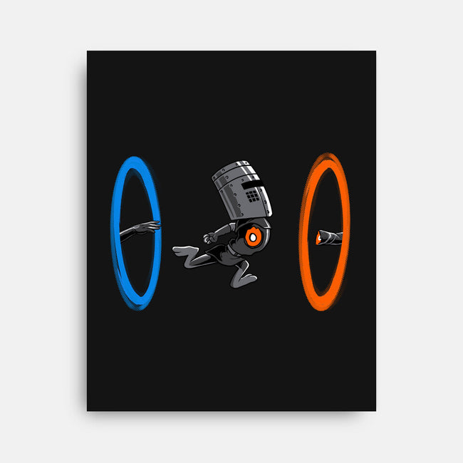 False Portal-None-Stretched-Canvas-spoilerinc