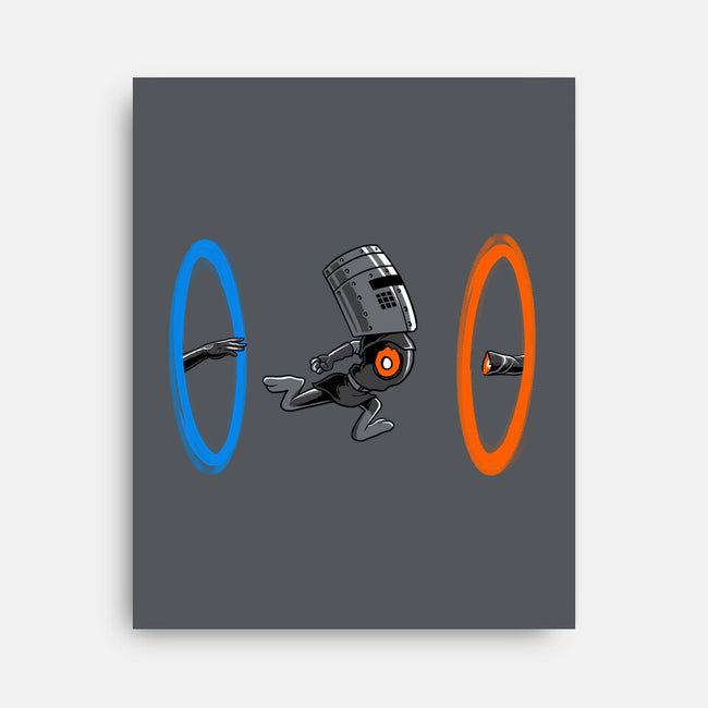 False Portal-None-Stretched-Canvas-spoilerinc