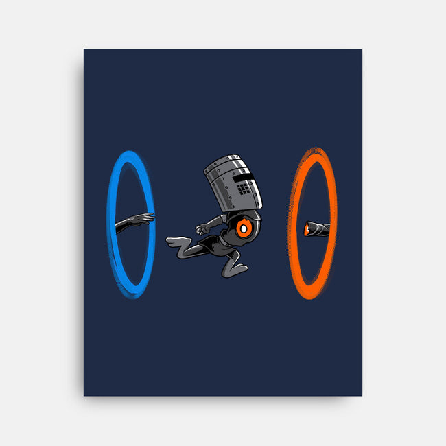 False Portal-None-Stretched-Canvas-spoilerinc