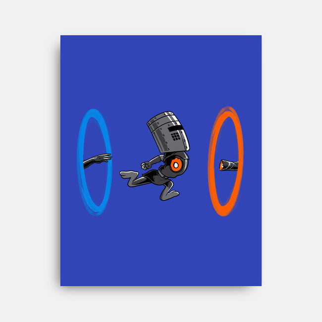 False Portal-None-Stretched-Canvas-spoilerinc