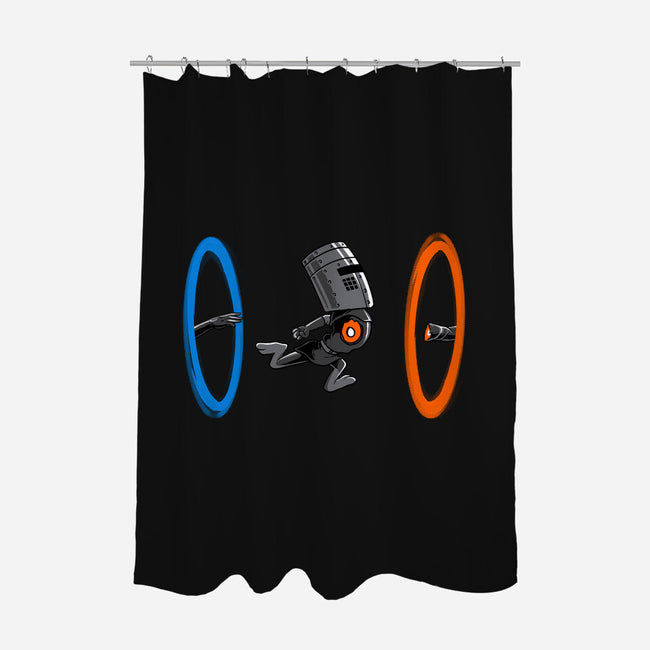 False Portal-None-Polyester-Shower Curtain-spoilerinc