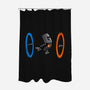 False Portal-None-Polyester-Shower Curtain-spoilerinc
