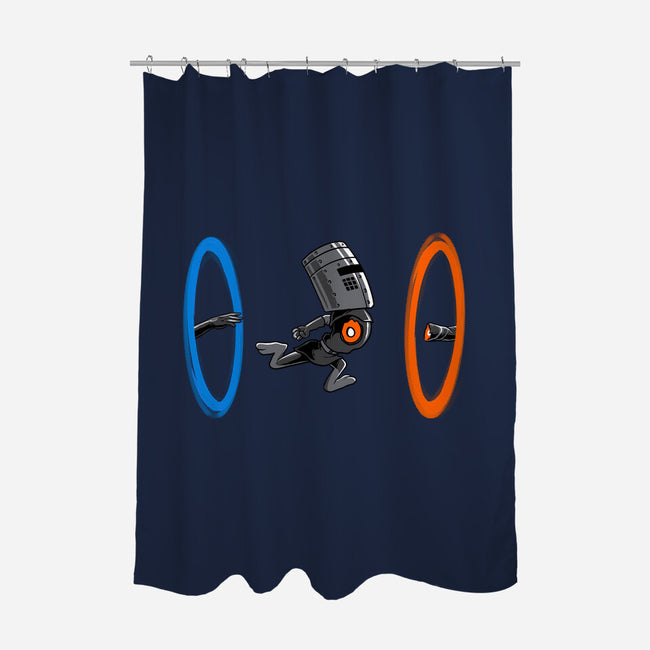 False Portal-None-Polyester-Shower Curtain-spoilerinc