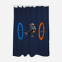 False Portal-None-Polyester-Shower Curtain-spoilerinc