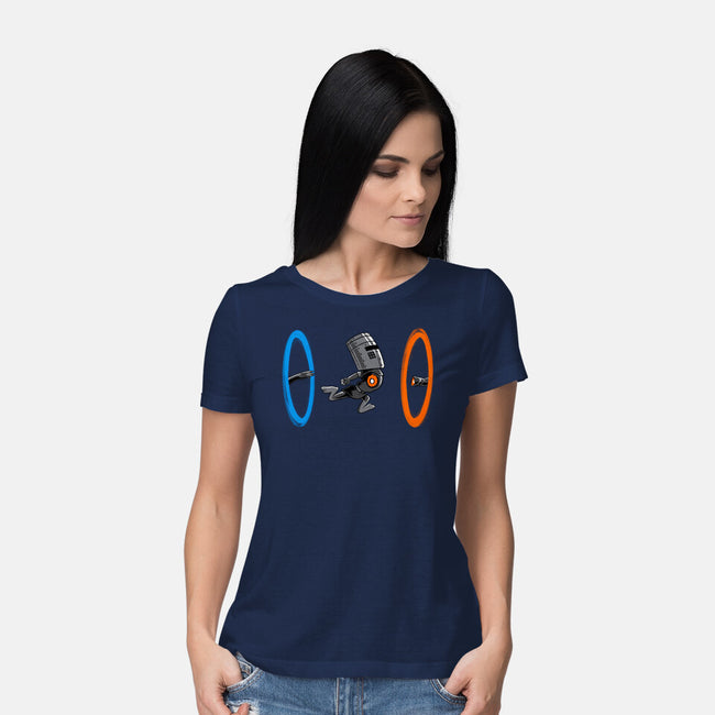 False Portal-Womens-Basic-Tee-spoilerinc