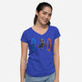 False Portal-Womens-V-Neck-Tee-spoilerinc