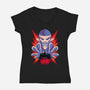 Dare Fighter-Womens-V-Neck-Tee-spoilerinc