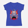 Dare Fighter-Womens-V-Neck-Tee-spoilerinc