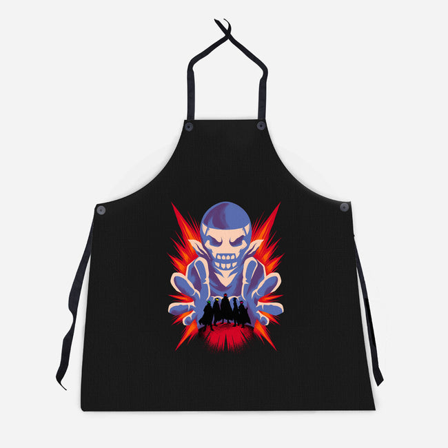 Dare Fighter-Unisex-Kitchen-Apron-spoilerinc