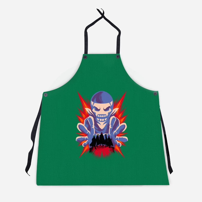 Dare Fighter-Unisex-Kitchen-Apron-spoilerinc