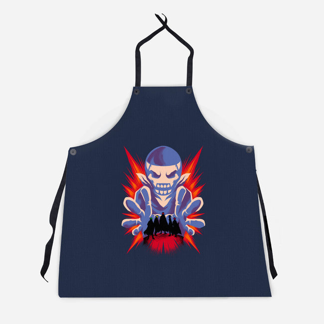 Dare Fighter-Unisex-Kitchen-Apron-spoilerinc