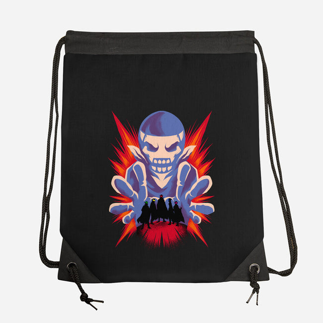 Dare Fighter-None-Drawstring-Bag-spoilerinc