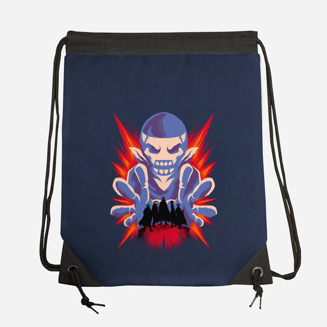 Dare Fighter-None-Drawstring-Bag-spoilerinc