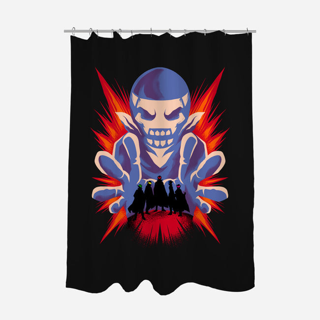 Dare Fighter-None-Polyester-Shower Curtain-spoilerinc