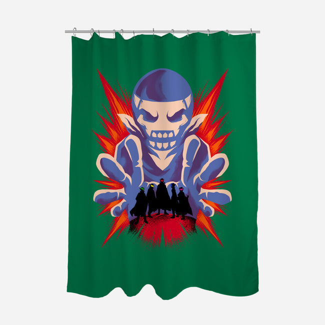 Dare Fighter-None-Polyester-Shower Curtain-spoilerinc