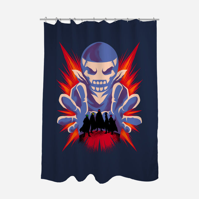 Dare Fighter-None-Polyester-Shower Curtain-spoilerinc