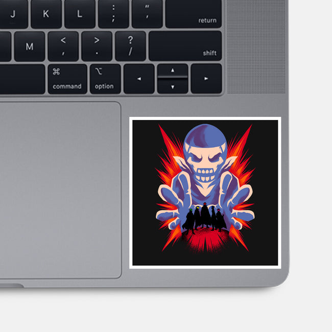 Dare Fighter-None-Glossy-Sticker-spoilerinc