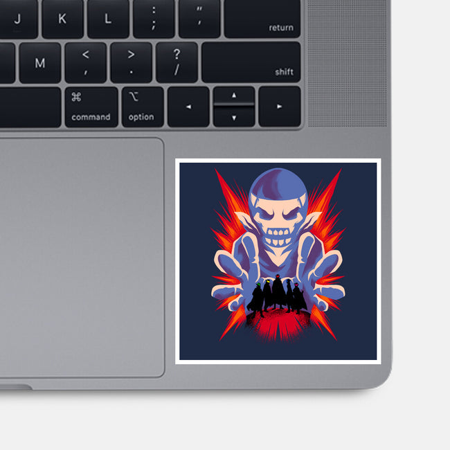 Dare Fighter-None-Glossy-Sticker-spoilerinc