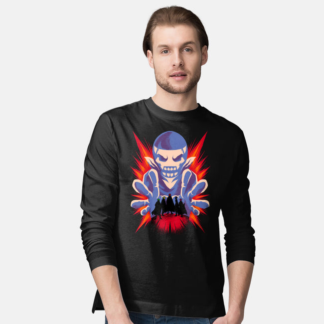 Dare Fighter-Mens-Long Sleeved-Tee-spoilerinc
