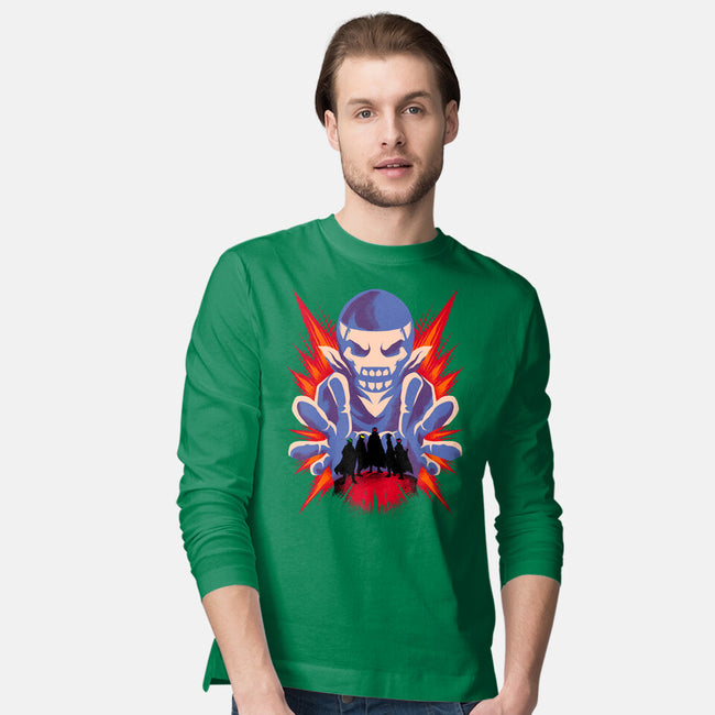 Dare Fighter-Mens-Long Sleeved-Tee-spoilerinc