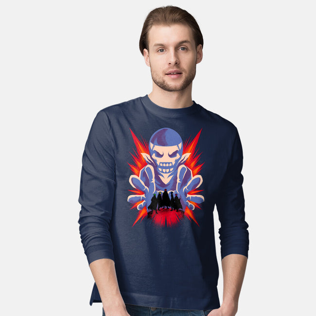 Dare Fighter-Mens-Long Sleeved-Tee-spoilerinc