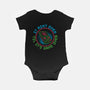 Never Game Over-Baby-Basic-Onesie-glitchygorilla
