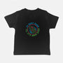 Never Game Over-Baby-Basic-Tee-glitchygorilla
