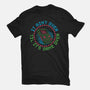 Never Game Over-Womens-Basic-Tee-glitchygorilla