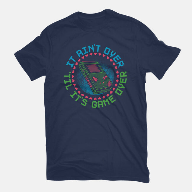 Never Game Over-Youth-Basic-Tee-glitchygorilla