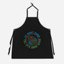 Never Game Over-Unisex-Kitchen-Apron-glitchygorilla
