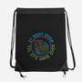Never Game Over-None-Drawstring-Bag-glitchygorilla