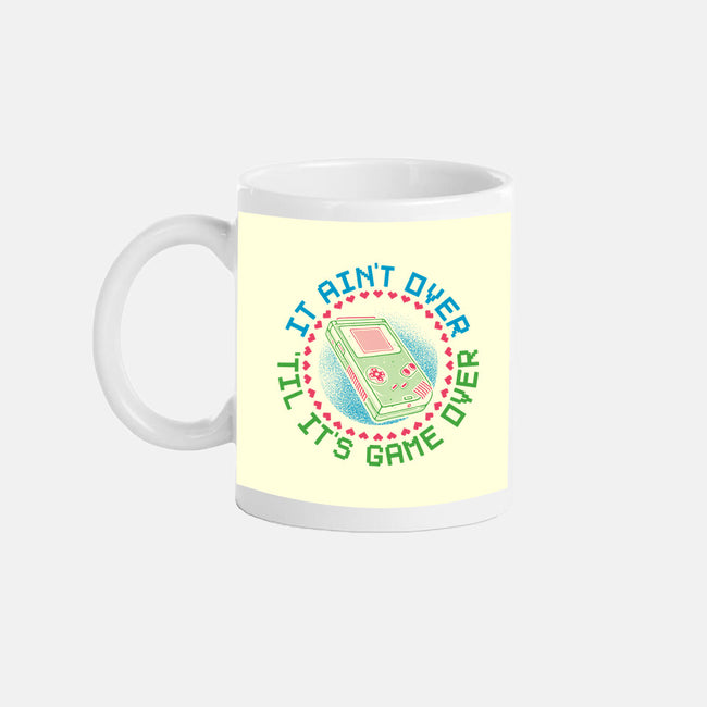 Never Game Over-None-Mug-Drinkware-glitchygorilla