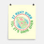 Never Game Over-None-Matte-Poster-glitchygorilla
